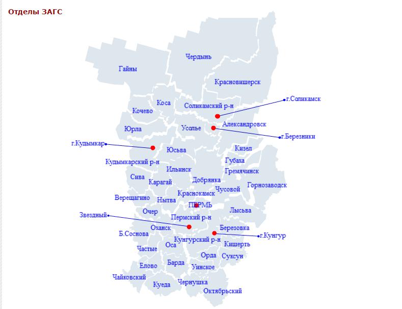Карта юрла пермский край
